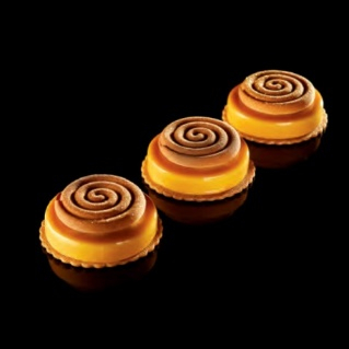 Forme Silicon pentru Decor si Plating - Forma Silicon TOP Spirala Ø6xH1 cm, 8 cavitati
