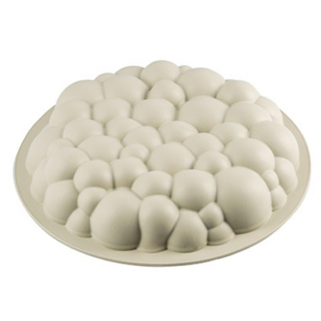 Forme Moderne Tort - Forma Silicon Tort 3D Bubbles Ø 22 x H 5.5 cm, 1600 ml