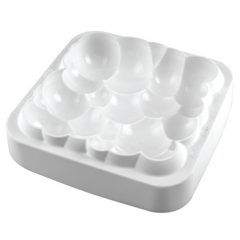 Forme Moderne Tort - Forma Silicon Tort 3D Cloud 1600, 20 cm x 20 cm x 5.5 cm