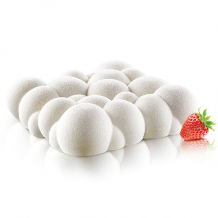 Forme Moderne Tort - Forma Silicon Tort 3D Cloud 1600, 20 cm x 20 cm x 5.5 cm