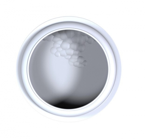 Forme Moderne Tort - Forma Silicon Tort 3D Dune Ø 16 x H 4.5 cm, 850 ml