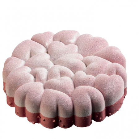 Forme Moderne Tort - Forma Silicon Tort Inima 3D Eros Ø 17.9 x h 4.8 cm