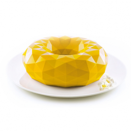 Forme Moderne Tort - Forma Silicon Tort 3D Gioia Ø 21 x H 7 cm, 1660 ml