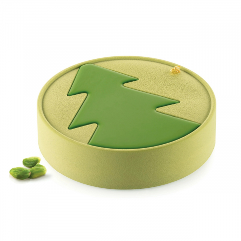 Forme Moderne Tort - Forma Silicon Tort 3D Iarna Ø 20 x H 2 cm, 1480 ml