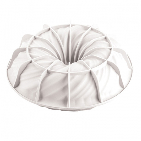 Forme Moderne Tort - Forma Silicon Tort 3D Intreccio Ø 18 x h 6 cm, 1000 ml
