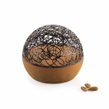 Forme de Silicon Cofetarie - Forma Silicon Tort 3D Kit Choco Globe Ø 15 x H 5 cm