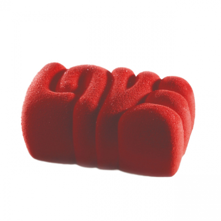 Forme de Silicon Cofetarie - Forma Silicon Tort 3D Lovely 16.6x10.3xH4 cm