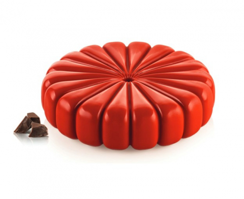 Forme Moderne Tort - Forma Silicon Tort 3D Maggie Ø 20 x H 5.2 cm, 1400 ml