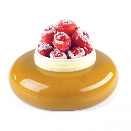 Forme de Silicon Cofetarie - Forma Silicon Tort 3D Planet Mini Ø14.5xH4 cm