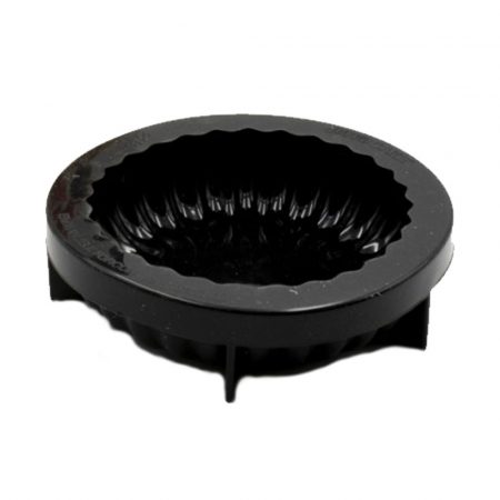 Forme de Silicon Cofetarie - Forma Silicon Tort 3D Plissee Mini Ø14.5xH4 cm
