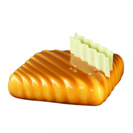 Forme de Silicon Cofetarie - Forma Silicon Tort 3D Pop 16x16xH4.6 cm