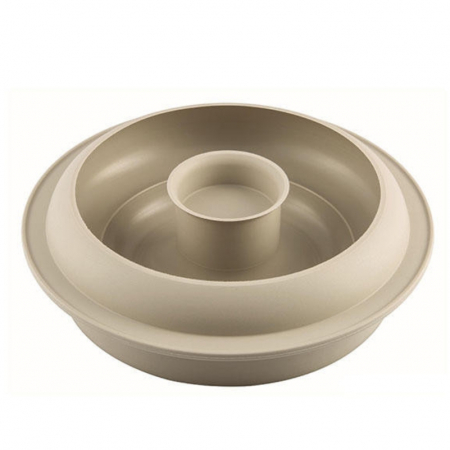Forme de Silicon Cofetarie - Forma Silicon Tort 3D Rotund Inima Ø 22 x H 6.5 cm, 1690 ml