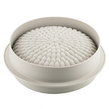 Forme Moderne Tort - Forma Silicon Tort 3D Saint Honore Ø 19 x H 7 cm, 1600 ml