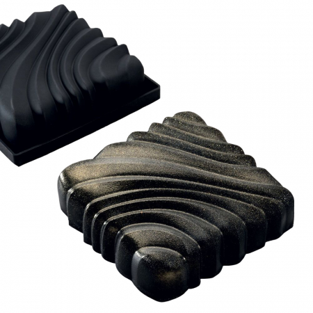 Forme de Silicon Cofetarie - Forma Silicon Tort 3D Squeeze 16.7 x 15.8 x h 4 cm