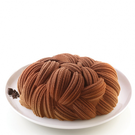 Forme de Silicon Cofetarie - Forma Silicon Tort 3D Wooly Ø 19 x H 17 cm, 1300 ml