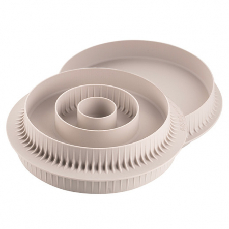 Forme Moderne Tort - Forma Silicon Tort / Insertie 3D Ø 9.2/15/17.5 x H2.5 cm, 18/300/600 ml