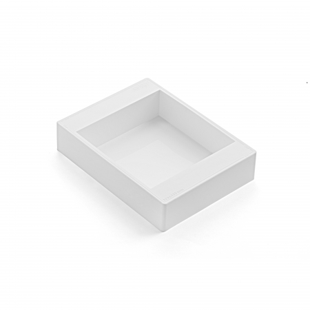 Forme de Silicon Cofetarie - Forma Silicon Tort Patrat 13.5 x 13.5 x H 5 cm, vol. 982 ml