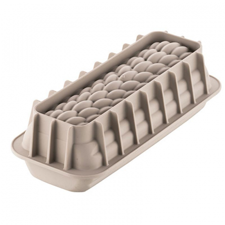 Forme de Silicon Cofetarie - Forma Silicon Trunchi 3D Quenelle 24.3 x 9 x H 7.7 cm, 1000 ml