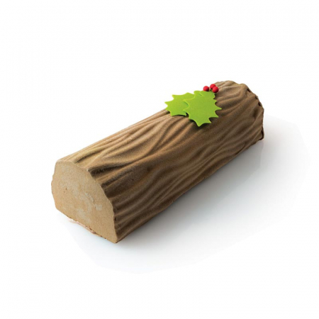 Forme Silicon Trunchi - Forma Silicon Trunchi 3D Wood01 + covoras decor 25 x 9 x H 7 cm, 1300 ml