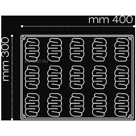 Forme 30x40cm Monoportii, Mignon - Forma Silicon Turn, Monoportii 8 x 4.6 x h 3.8 cm, 100 ml, 15 cavitati