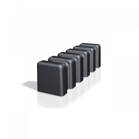 Forme 60x40cm Monoportii, Mignon - Forma Silicon Up & Down Monoportii 11.7 x 3.2 x H 3.3 cm, 24 cavitati, 99 ml (SQ024)