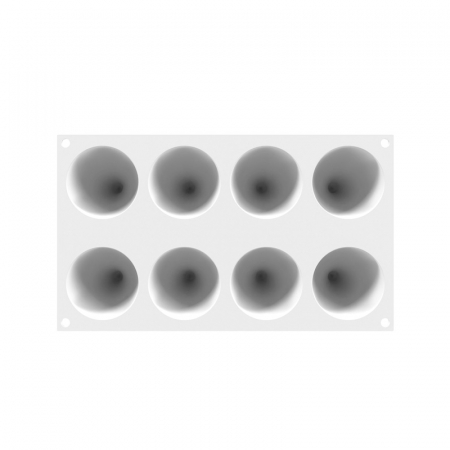 Forma Silicon Vega Ø 6.4 x H 6.8 cm, 8 cavitati, 90 ml [4]