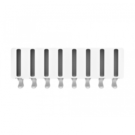 Forma Silicon Inghetata GEL16 3D, 2 forme x 8 cavitati Ø 3.2 x H 9.7 cm, 75 ml, 50 bastonase [3]