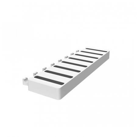 Matrite, Forme Inghetata, Gelaterie - Forma Silicon Inghetata GEL16 3D, 2 forme x 8 cavitati Ø 3.2 x H 9.7 cm, 75 ml, 50 bastonase