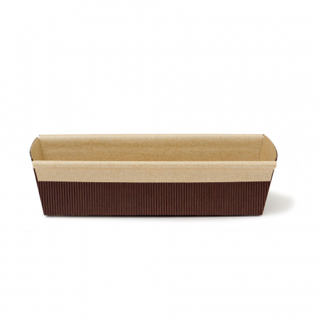 Accesorii Tort, Candy Bar, Bufet - Forme Coacere Chec/Cozonac 22.7xH6.5 cm - 400 g, Carton Termorezistent, Set 5 Buc