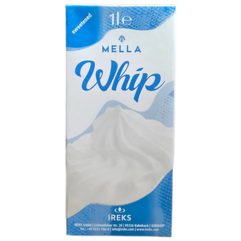 Frisca, Lapte condensat - Frisca vegetala, MELLA WHIP, 1 L
