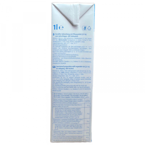 Frisca vegetala, MELLA WHIP, 1 L [3]