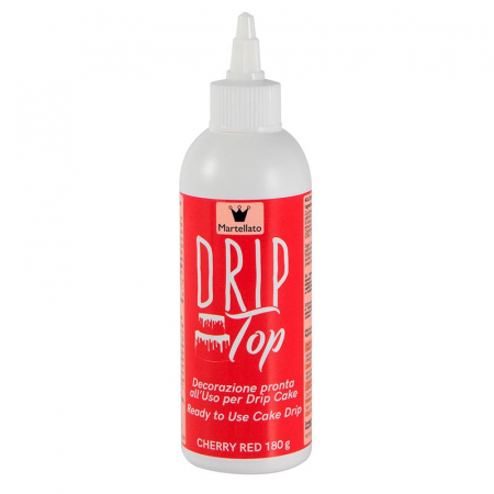 Materii Prime, Ingrediente - Glazura DripTop Rosu 180 g