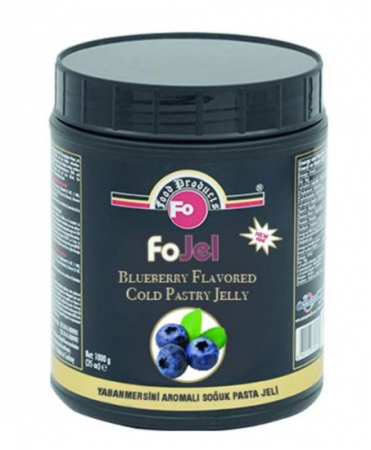 Materii Prime, Ingrediente - Glazura gel Afine FoJel, 1 Kg