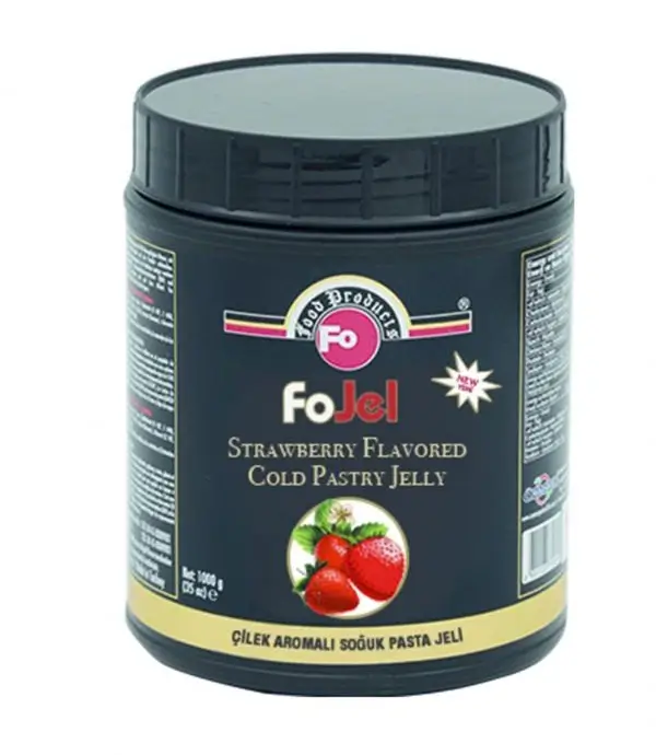 Glazuri, Napaj, Creme Cofetarie - Glazura gel Capsuni gata de utilizat, FoJel,