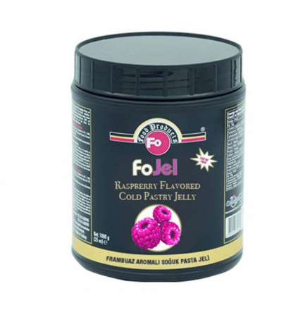 Glazuri, Napaj, Creme Cofetarie - Glazura gel Zmeura FoJel, 1 kg