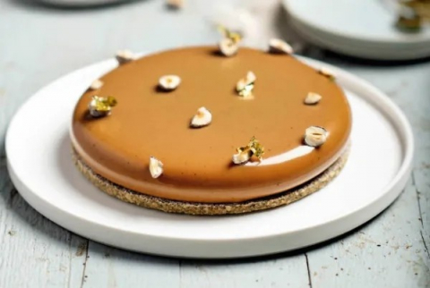 Glazuri, Napaj, Creme Cofetarie - Glazura la Rece Caramel Brillo Puratos, 5 Kg