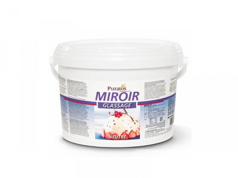 Glazuri, Napaj, Creme Cofetarie - Miroir Glassage NEUTRE,  Glazura Oglinda Neutra, 5 kg, Puratos