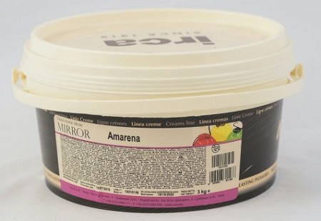 Glazuri, Napaj, Creme Cofetarie - Glazura Oglinda Cirese Amarena, Mirror Amarena, IRCA, 3 Kg