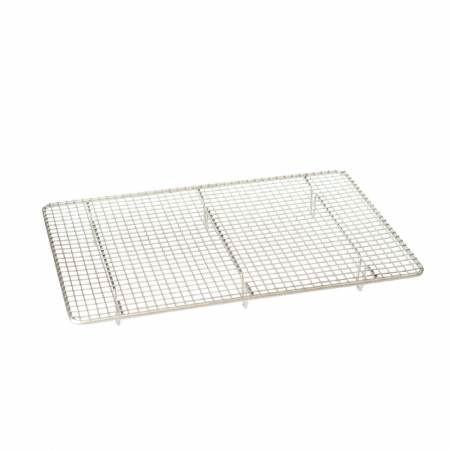 Brutarie, Patiserie - Ustensile - Gratar Otel Cromat cu Picioruse si tesatura densa pentru Biscuiti sau Mignon