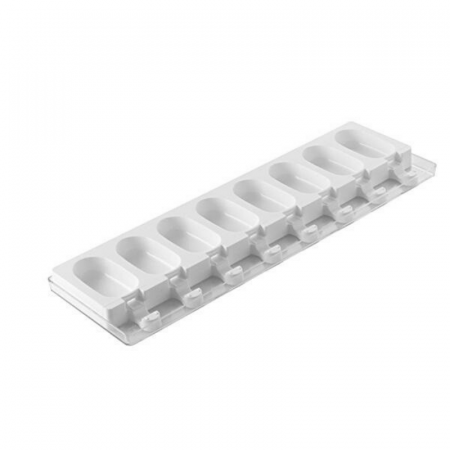 Matrite, Forme Inghetata, Gelaterie - Inghetata Classic Mini - Set 2 Matrite 16 cavitati 6.9 x 3.8 x H 1.8 cm