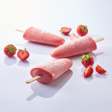 Cofetarie - Ustensile - Set 24 Matrite Plastic Inghetata pe bat Gelato Flex Recouvert