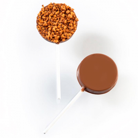 CakePops, LolliPops, PushUpPops - LolliPops Model Rotund, Matrita Plastic 10 Cavitati  Ø 5 x H 0.9 cm, Set 2 Buc