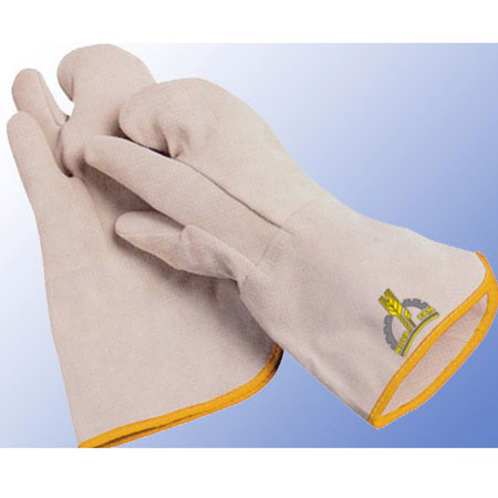 Brutarie, Patiserie - Ustensile - Manusi Piele pentru Cuptor, cu 3 Degete, Temp. Max. 250°C, L 35 x 15 cm
