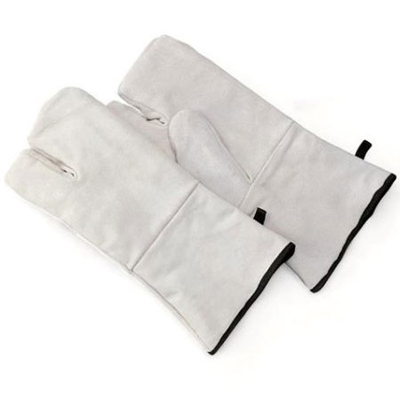 Brutarie, Patiserie - Ustensile - Manusi Piele pentru Cuptor, cu 3 Degete, Temp. Max. 250°C, L 34 x 15 cm