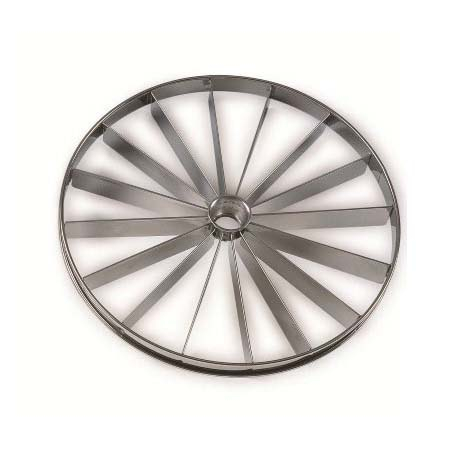 Ustensile si Accesorii Tort - Marcator Inox pentru Portionare Tort, 12 Portii, Ø 32 x H 4 cm