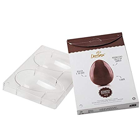 Matrite Oua Ciocolata - Matrita Policarb. Ou 2 cavitati 10 x H 15 cm