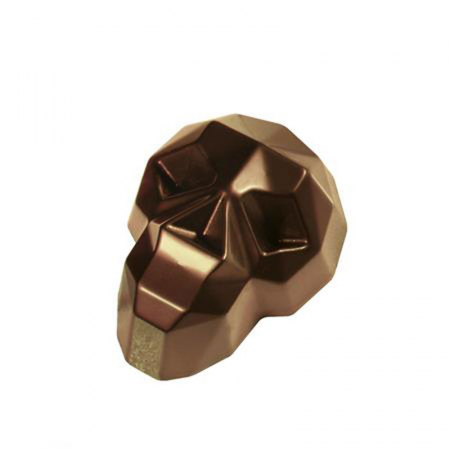 Matrite Praline Ciocolata - Matrita Policarbonat 20 Praline Ciocolata Craniu, 3.7 x 2.8 x h 1.8 cm, 27.5x17.5 cm, 10 g