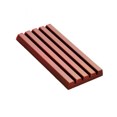 Ciocolaterie - Matrite, Ustensile - Matrita Policarbonat 3 Tablete Ciocolata Log 100 gr, 17.5 x 27.5 x H 2.6 cm, 103 gr