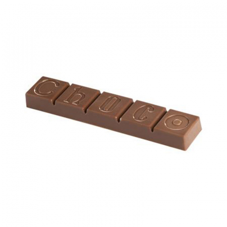 Ciocolaterie - Matrite, Ustensile - Matrita Policarbonat 8 Snack Ciocolata Choco Family, 27.5x17.5 cm