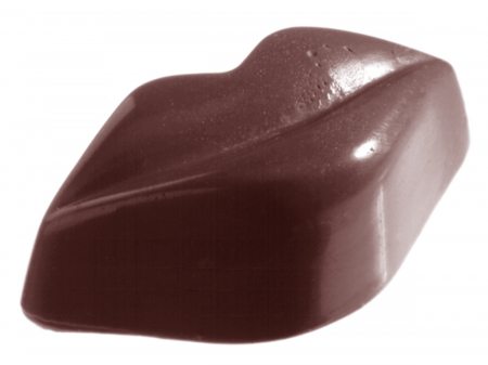 Matrite Praline Ciocolata - Matrita policarbonat Buze 32 Praline Ciocolata, 4.9 x 2.6 x H 1.7 cm, 15 g